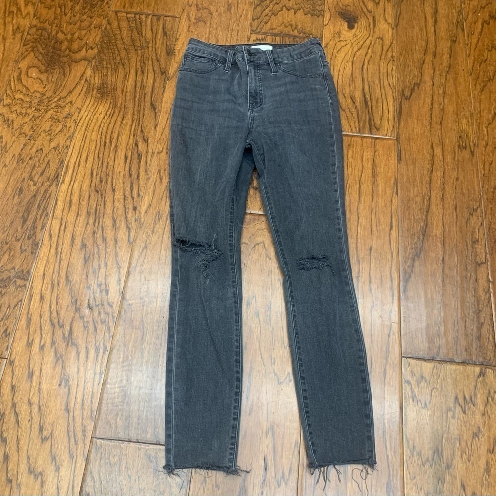 Madewell women’s curvy high rise skinny jeans